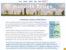 Tablet Screenshot of monolithdesign.com